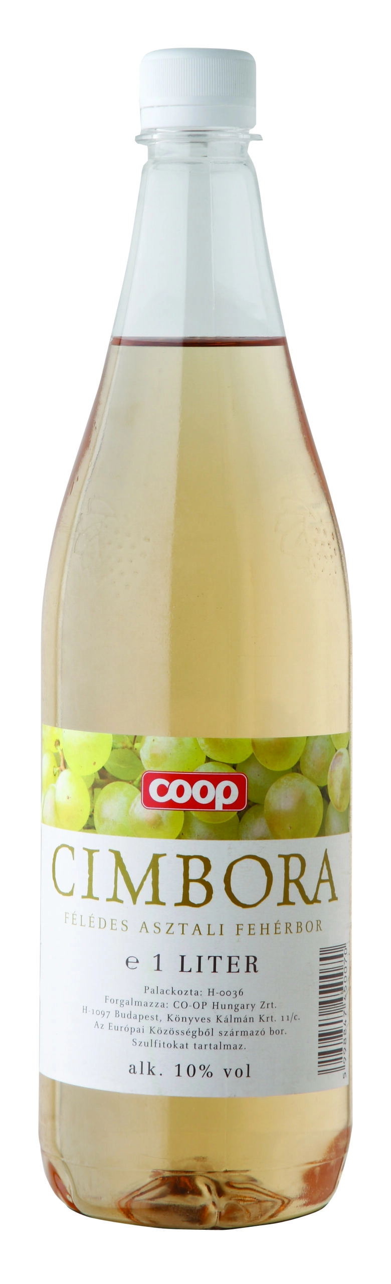 COOP CIMBORA FÉLÉDES FEHÉR BOR 1L
