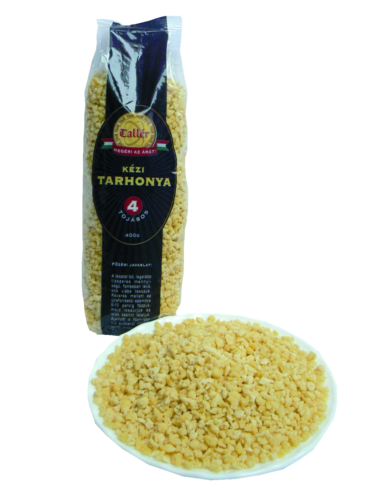 TALLÉR TÉSZTA 4TOJ.KÉZI TARHONYA 400G