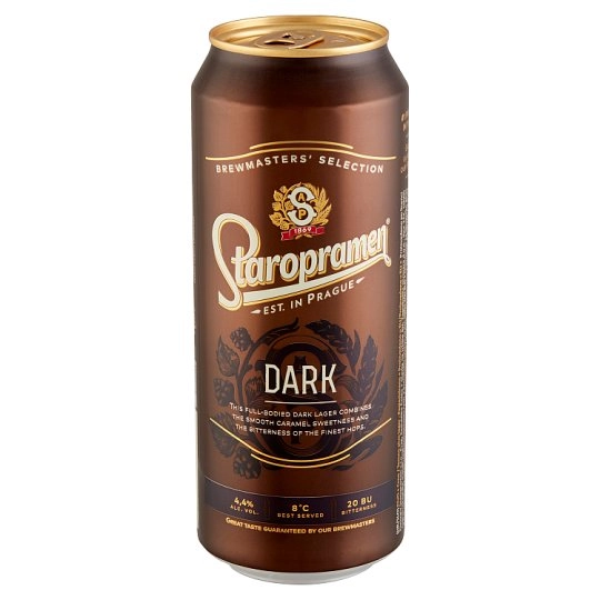 STAROPRAMEN DARK SÖR DOBOZOS 4.4% 0.5L