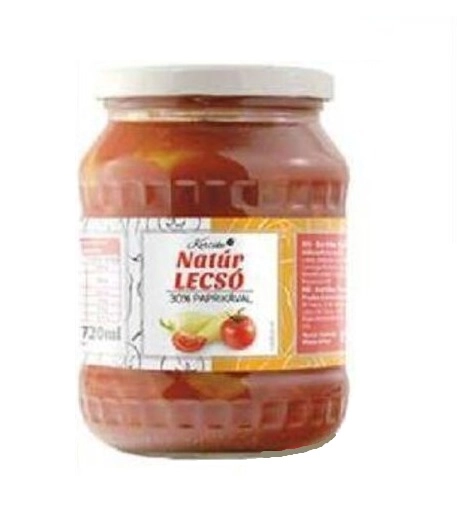 KERTIKE NATÚR LECSÓ 30% PAPRIKÁVAL 680G