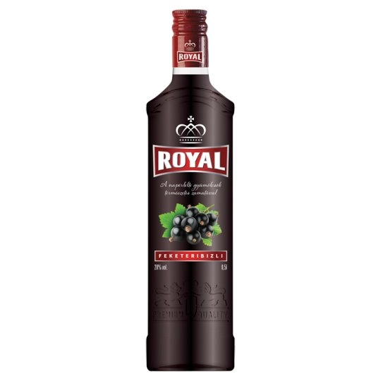 ROYAL FEKETERIBIZLI LIKŐR 28% 0.5L
