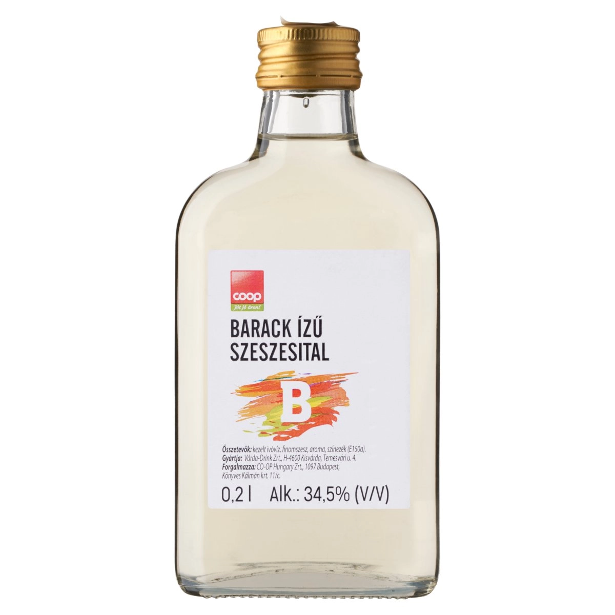 COOP BARACK ÍZŰ SZESZESITAL 34.5% 0.2L