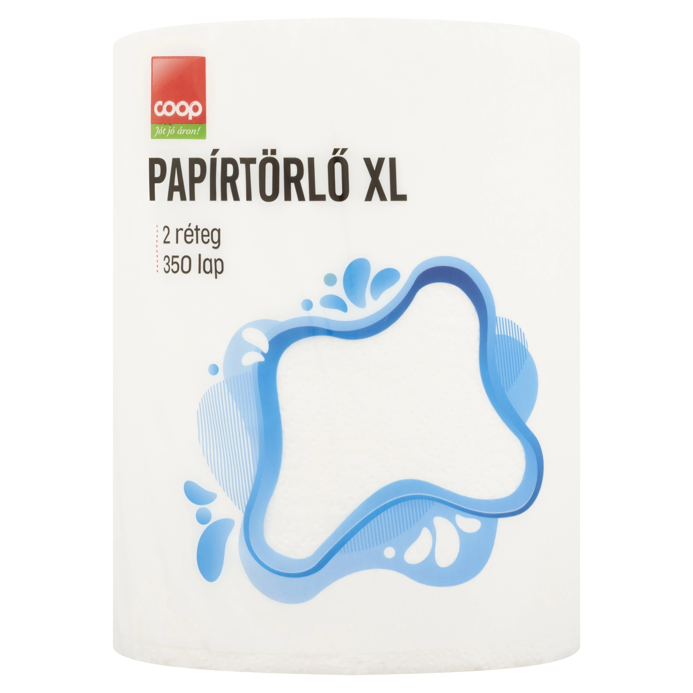 COOP XL PAPÍRTÖRLŐ 1TEK.2RÉTEGŐ 350LAP.