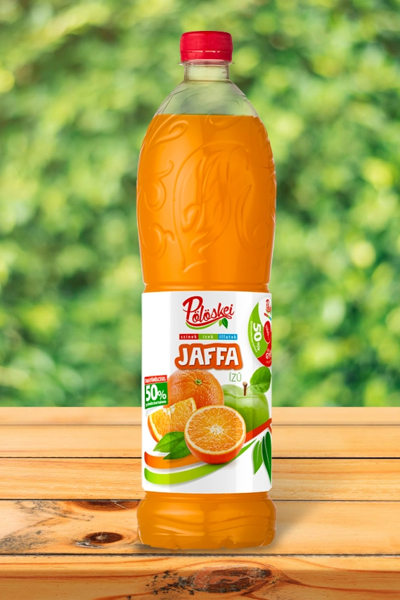 PÖLÖSKEI GYÜM.SZÖRP JAFFA 50%PET 1L