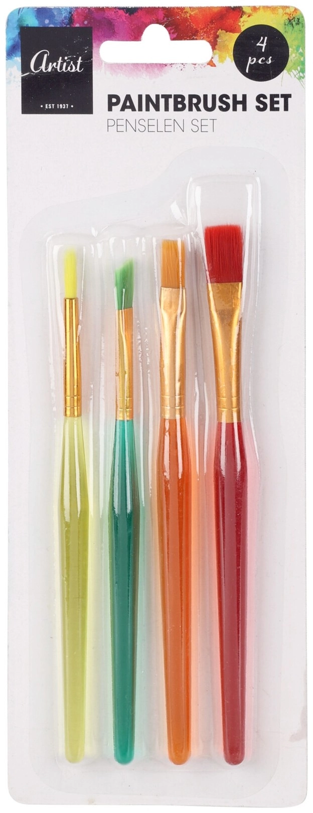Festő ecset szett 4 db