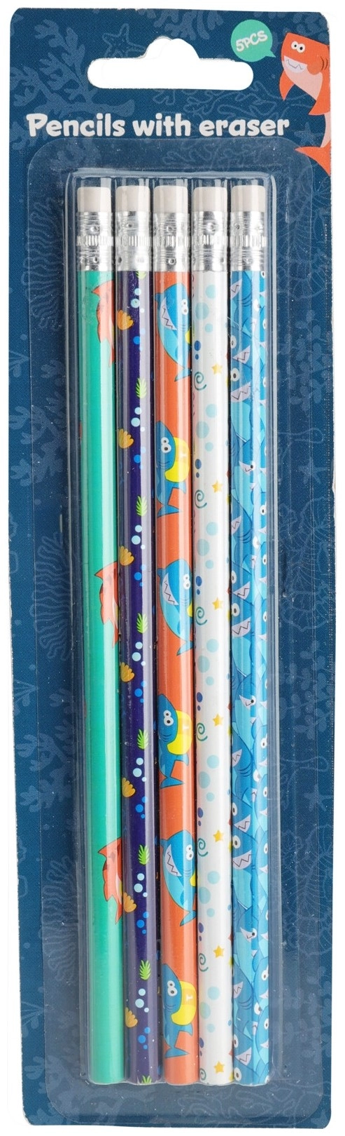 Grafit Ceruza Cápás 5db