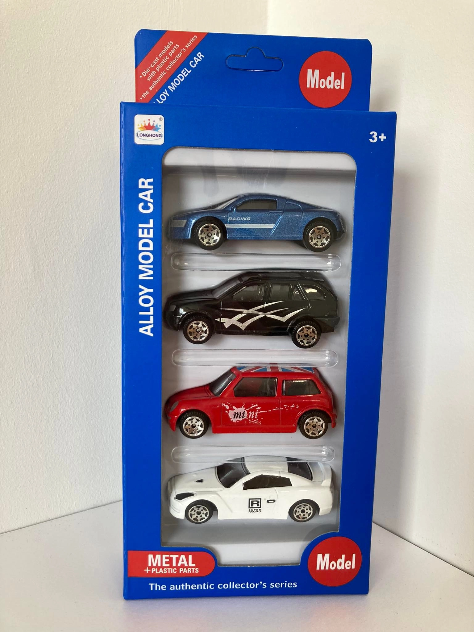 Autó szett fém 4db