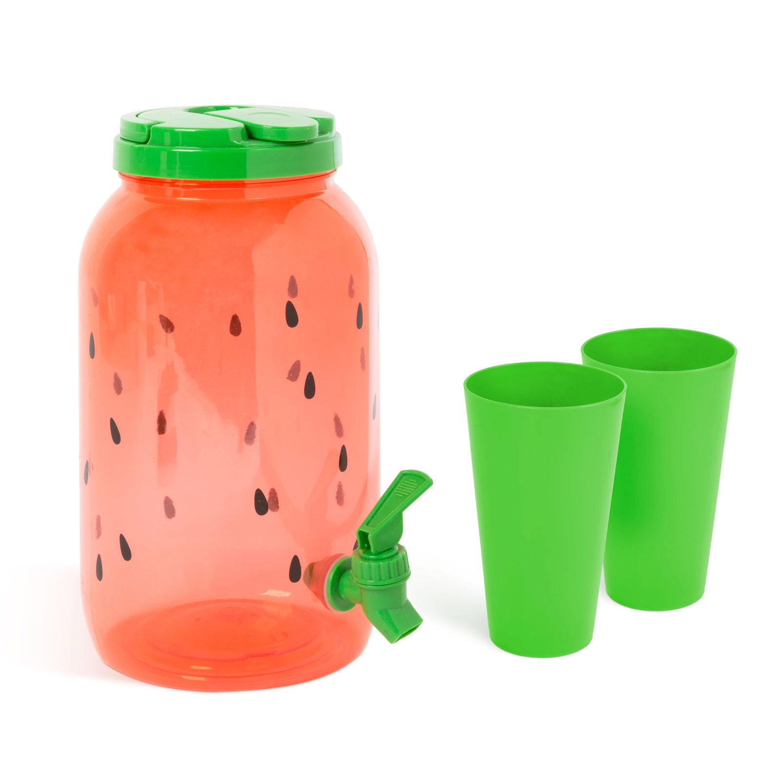 Italadagoló csappal 2 pohárral 3,8L – műanyag