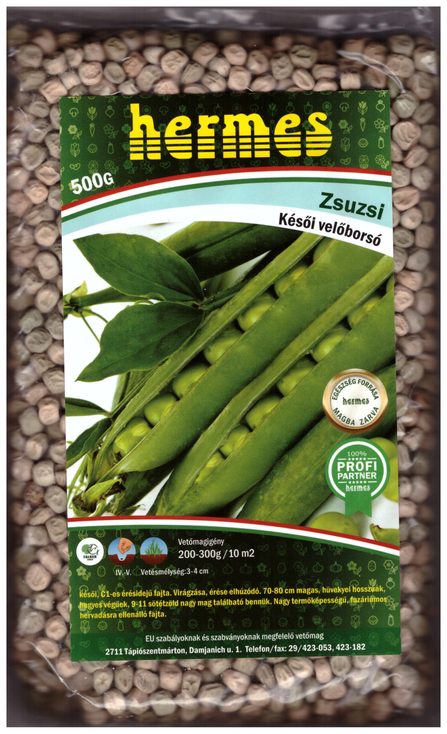 HERMES Velőborsó Zsuzsi 500g