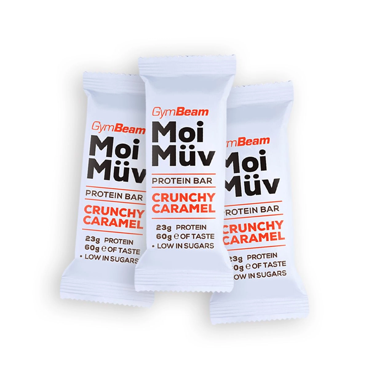 MoiMüv fehérjeszelet karamell 60G – Gymbeam