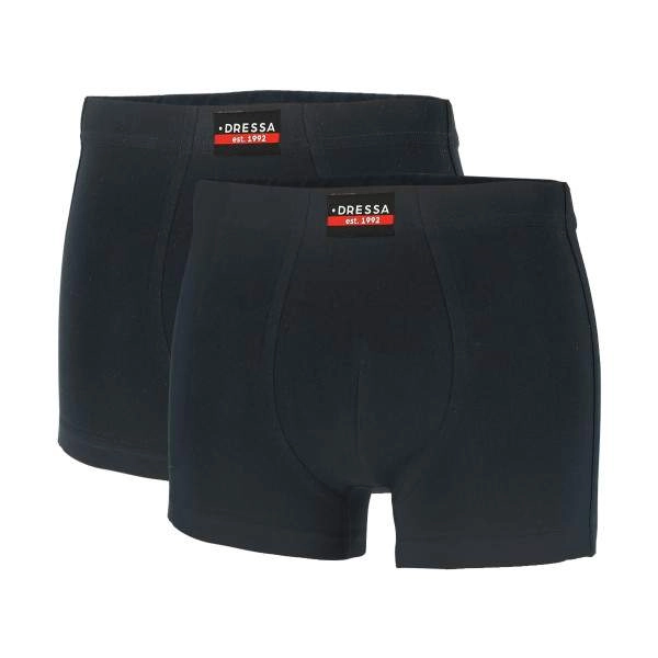 Dressa 141 pamut férfi boxeralsó – sötétkék – 2db