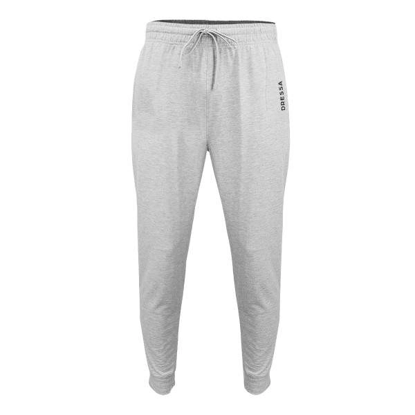 Dressa Jogger pamut férfi melegítő nadrág – világosszürke