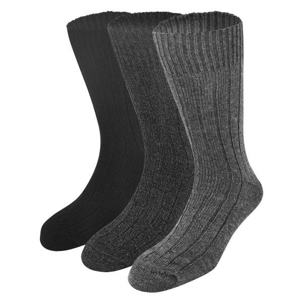 Dressa Norweger gyapjú bokazokni – 3 pár