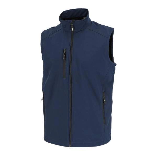 Dressa Softshell vízálló férfi mellény polár béléssel – sötétkék