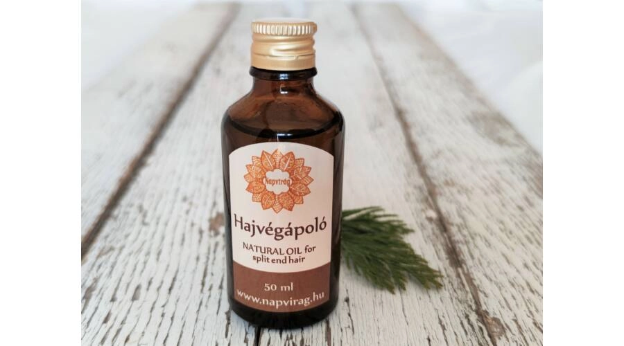 Hajvég ápoló száraz, töredezett hajra, avokádó-, kendermag olajjal és méz kivonattal 50ml – Napvirág