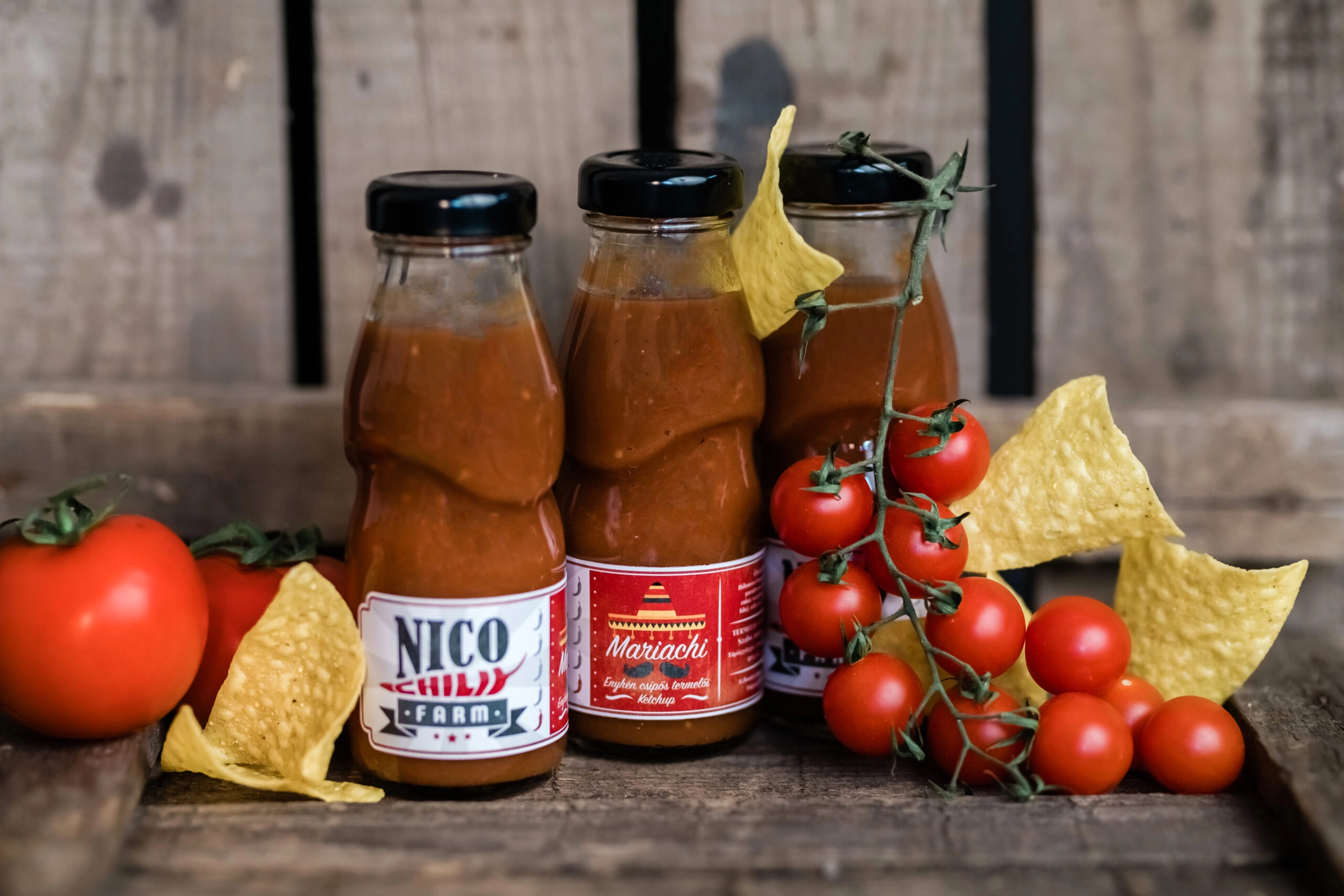 Mariachi – házi ketchup 200ml – Nico chilifarm