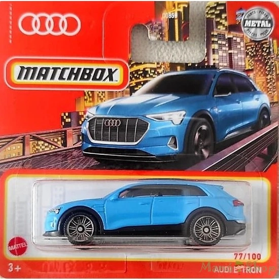 Matchbox Audi E-tron kék fém