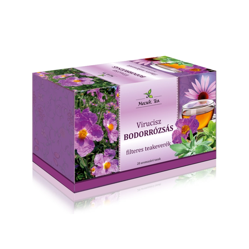 Mecsek Virucisz bodorrózsás teakeverék 20×1,2g