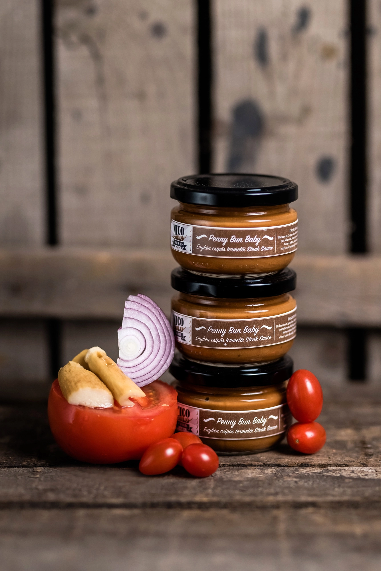 Penny Bun Baby – Kellemesen erős vargányás steak szósz 100 ml – Nico chilifarm