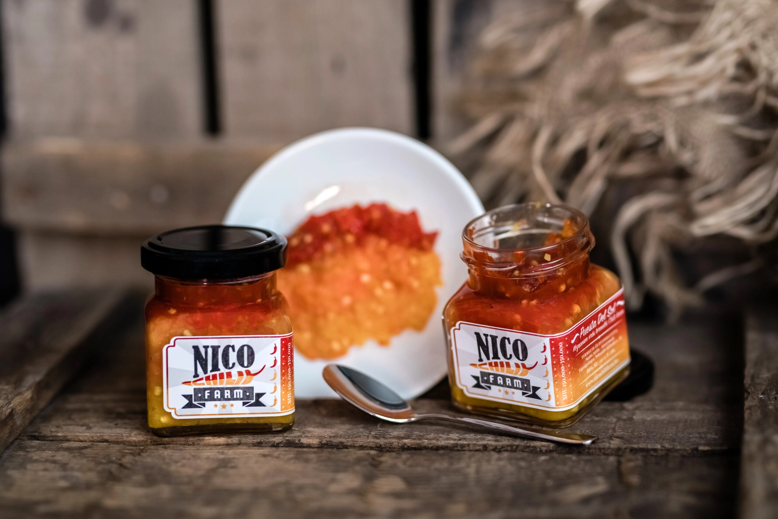 Puesta Del Sol 120g – Közepesen erős Habanero chili krém – Nico chilifarm