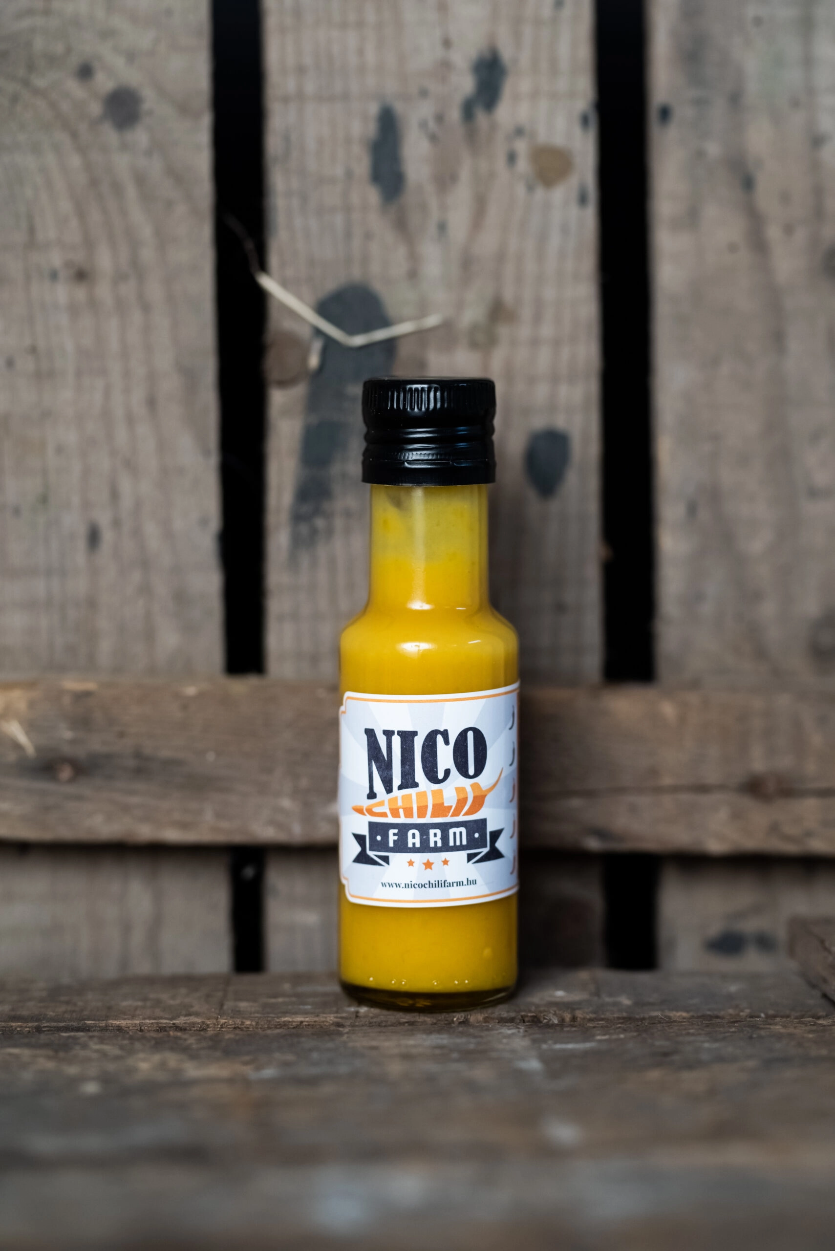 Wild West Desert – Közepesen erős Mézes Chili szósz 100 ml – Nico chilifarm