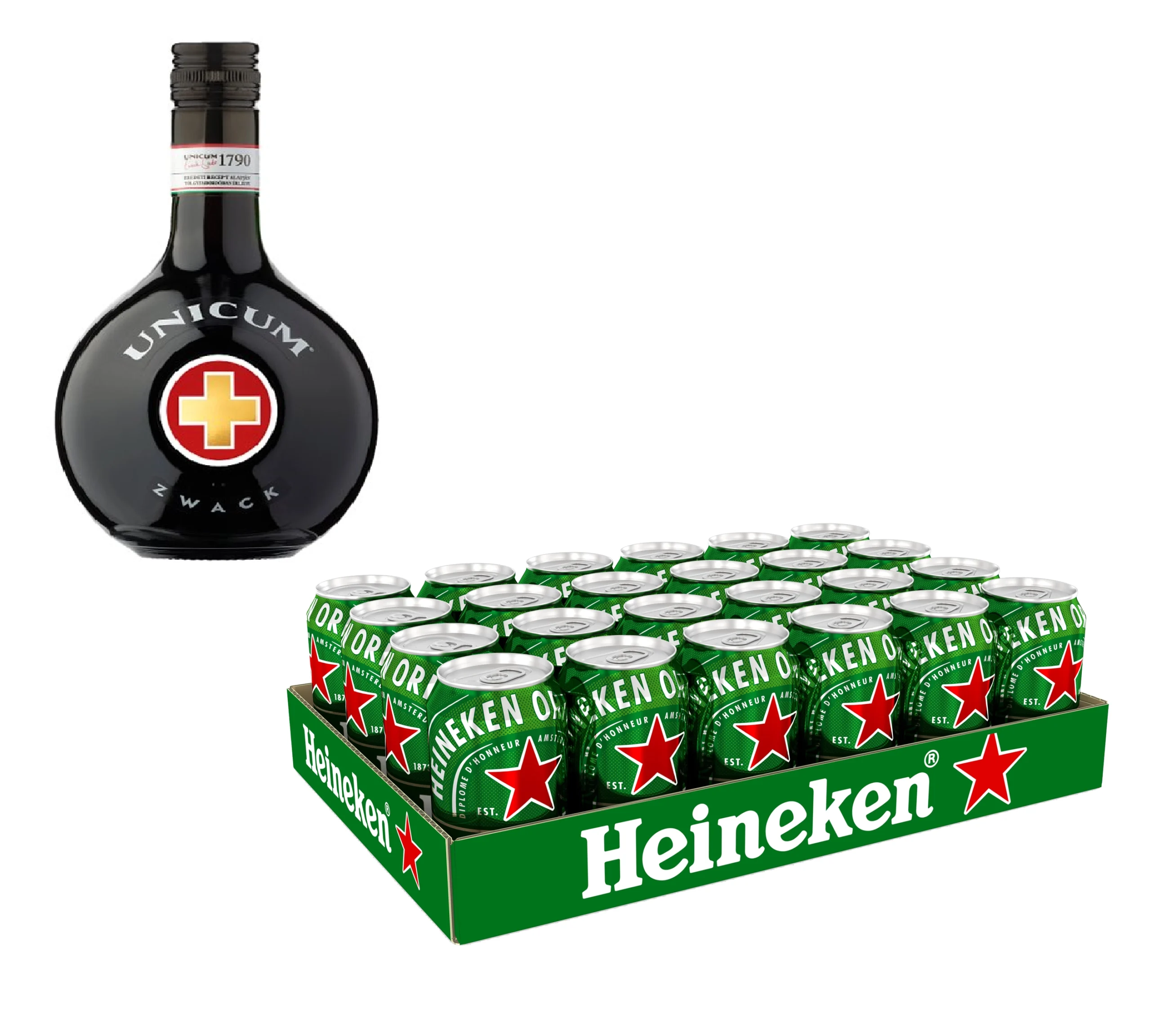 Heineken-Unicum csomagajánlat